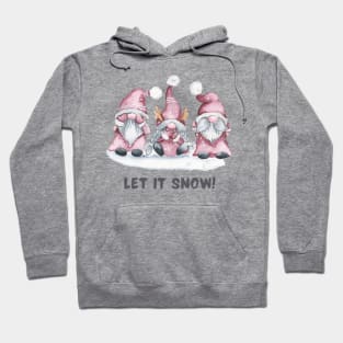 Let It Snow! Gnome Christmas Magic Hoodie